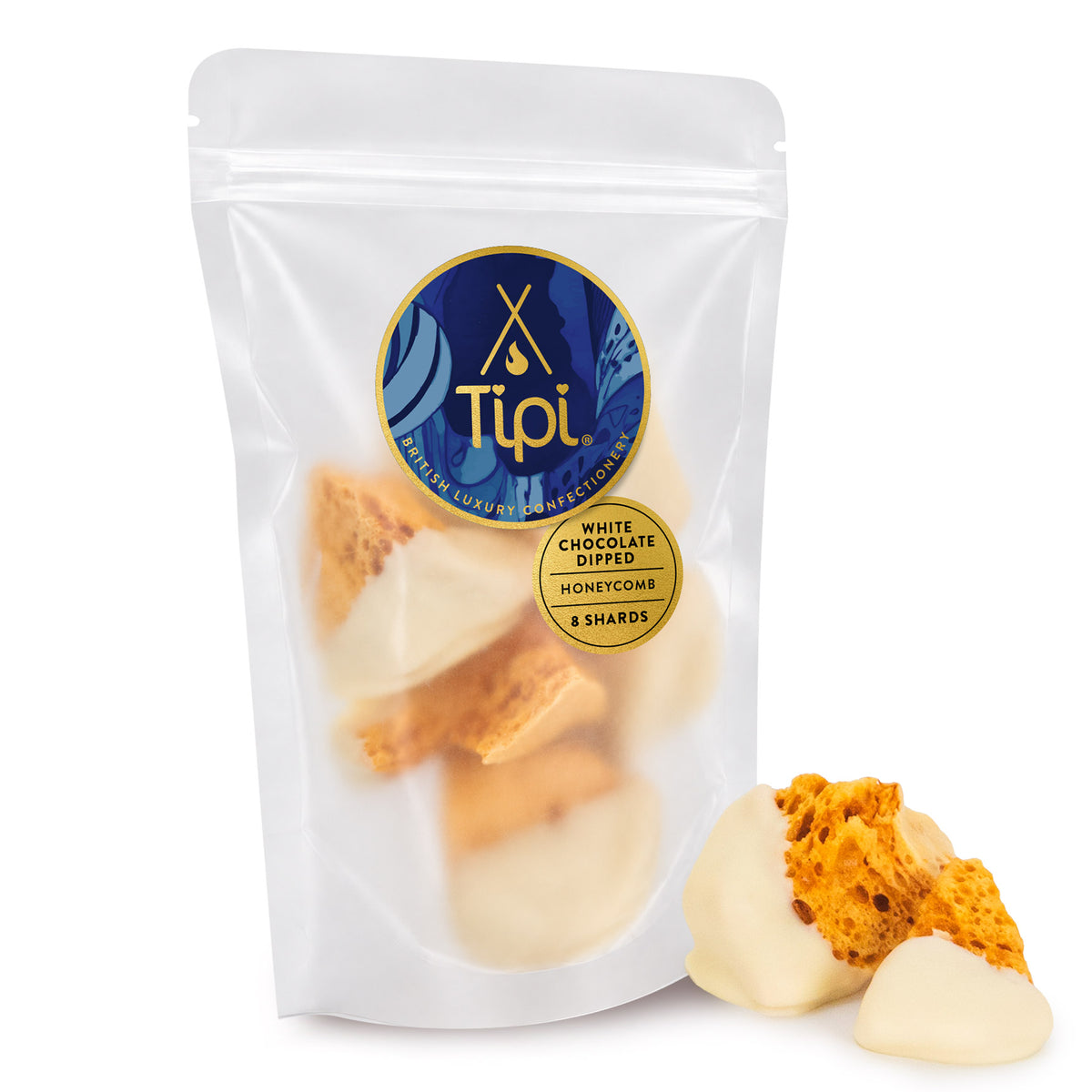Belgian White Chocolate Dipped Honeycomb