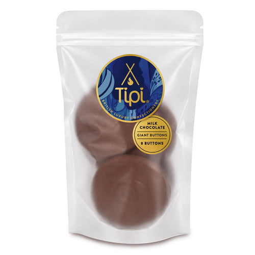 Belgian Milk Chocolate Giant Buttons