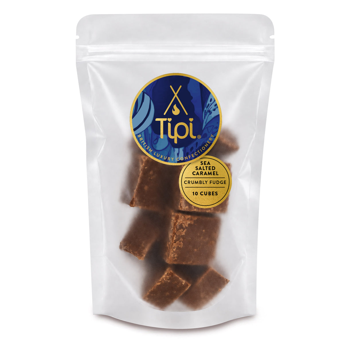 Sea Salted Caramel Crumbly Fudge